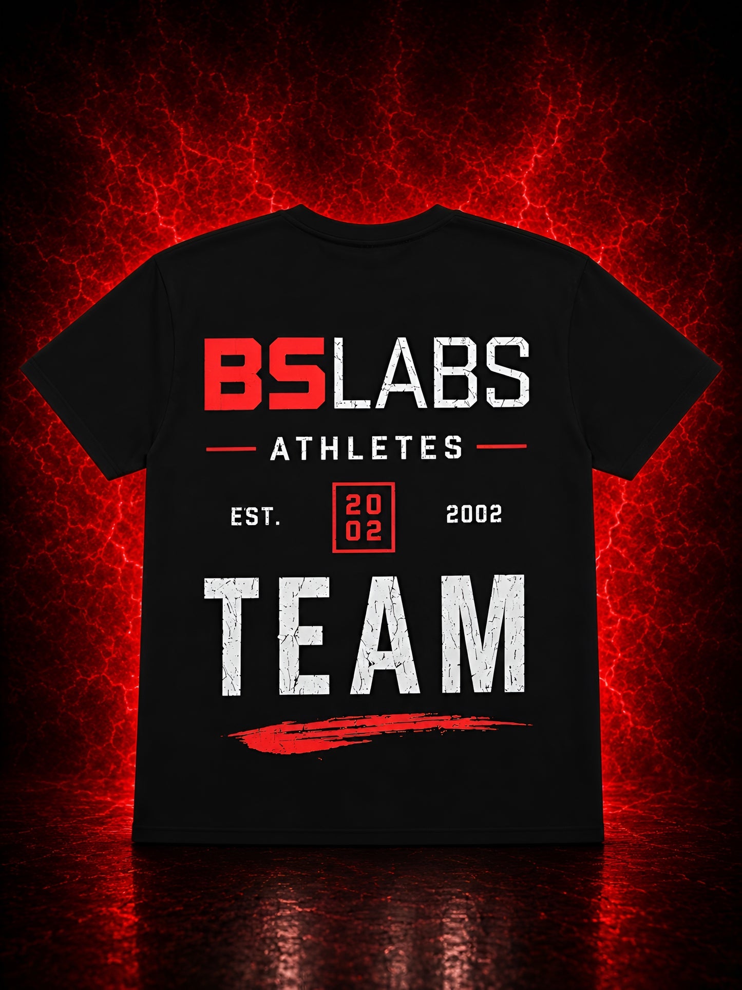 T-Shirt Team Athletes BSLABS | Maglia Fitness Premium in Cotone | Unisex