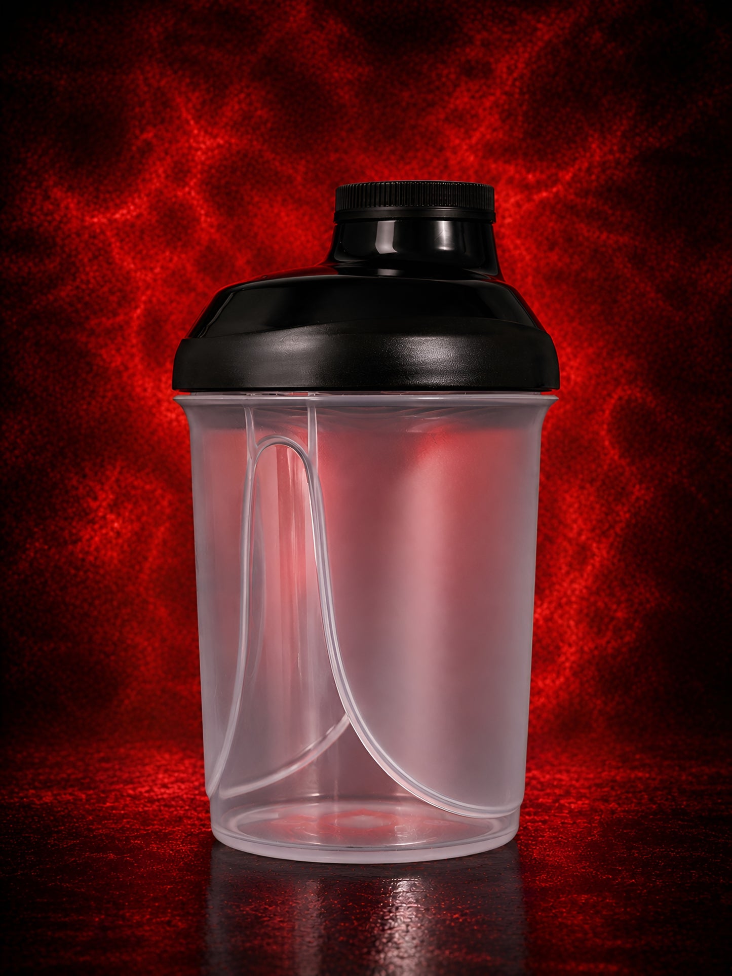 Bslabs Shaker Sportivo BSLABS with internal mixer, protein shaker gadget for pre-workout drinks and fitness supplements.
