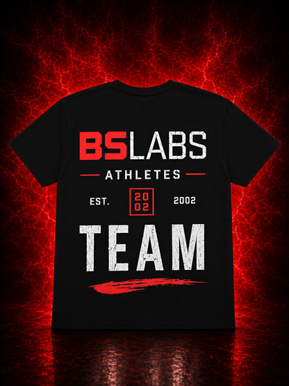 T-Shirt Team Athletes BSLABS | Maglia Fitness Premium in Cotone | Unisex